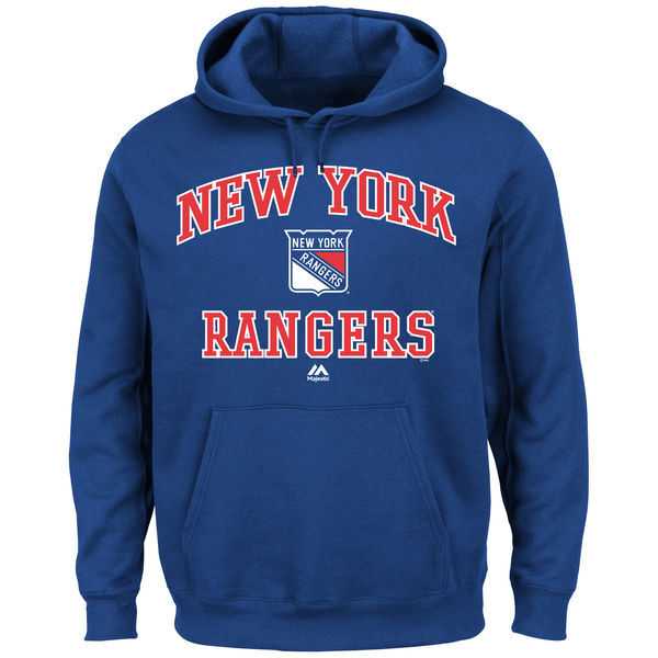Men's New York Rangers Majestic Heart x26 Soul Hoodie - Royal Blue,We sell and wholesale Men's New York Rangers Majestic Heart x26 Soul Hoodie - Royal Blue on line form chian!
